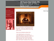 Tablet Screenshot of allpoconorealestate.com